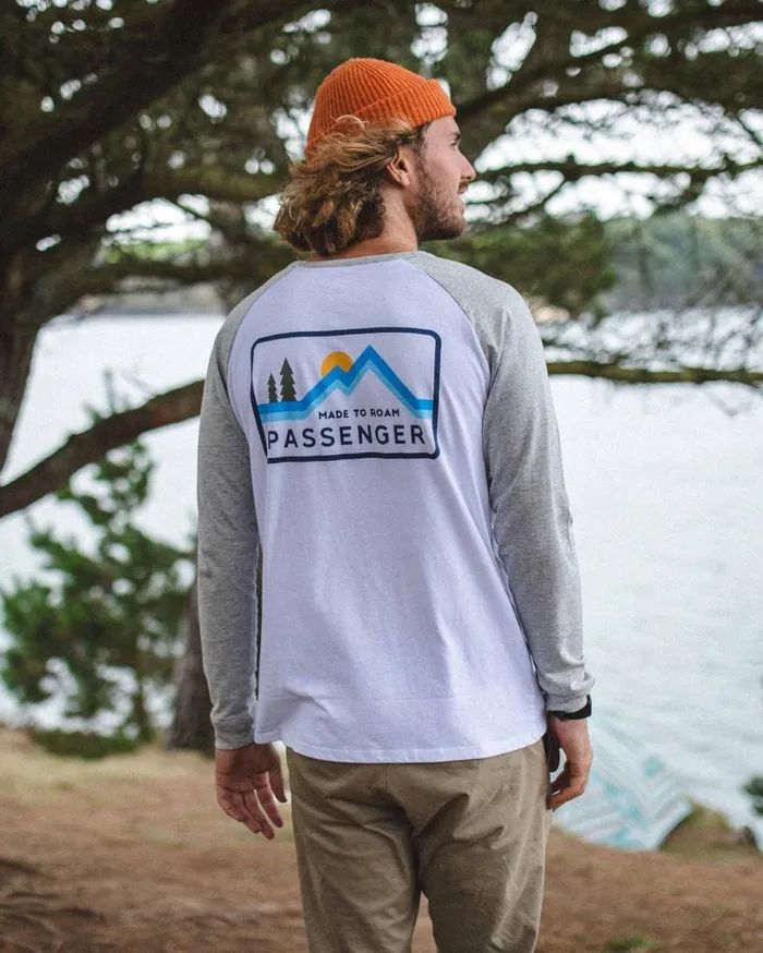 Passenger Clothing Made To Roam LS TShirt White Men TShirts and Vests