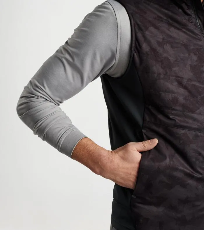 Peter Millar Vests GolfMen Fuse Elite Brushstroke Camo Hybrid Vest