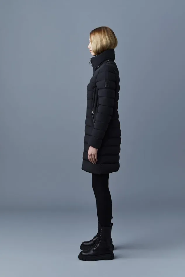 Puffers Women Mackage FARREN Agile360 Down Coat With Removable Hood Trench Puffers Women Mackage FARREN Agile360 Down Coat With Removable Hood Trench