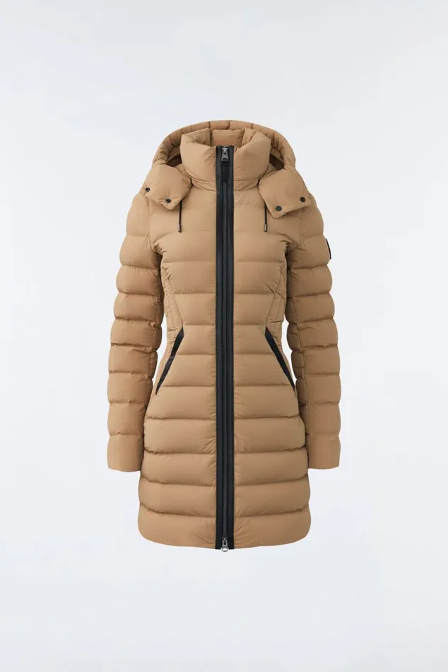 Puffers Women Mackage FARREN Agile360 Down Coat With Removable Hood Trench Puffers Women Mackage FARREN Agile360 Down Coat With Removable Hood Trench