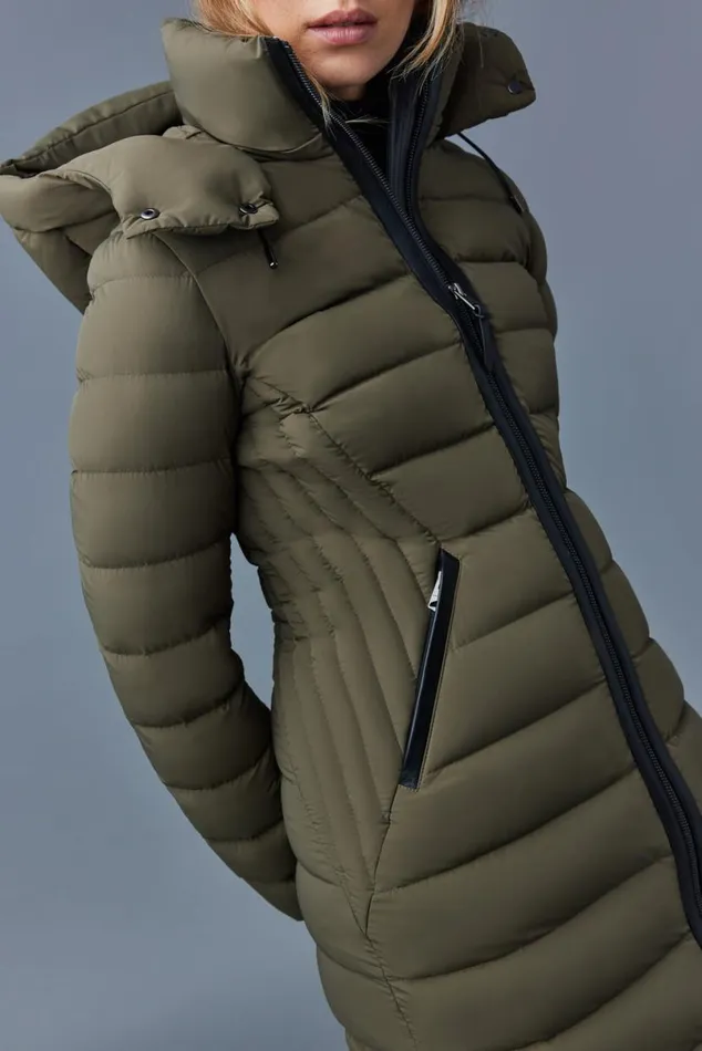 Puffers Women Mackage FARREN Agile360 Down Coat With Removable Hood Trench Puffers Women Mackage FARREN Agile360 Down Coat With Removable Hood Trench