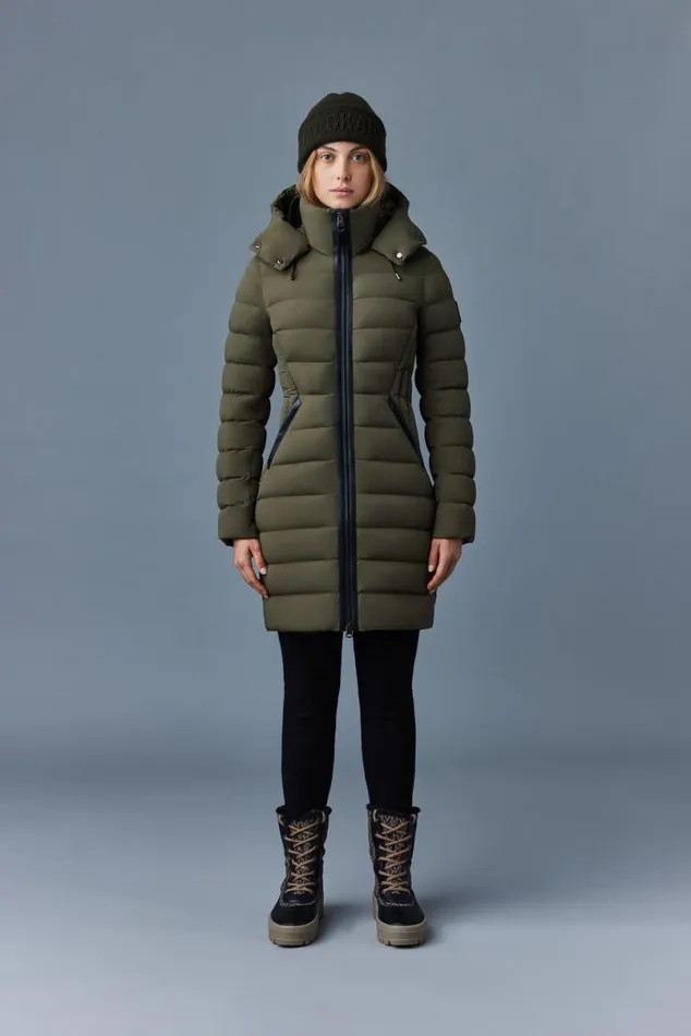 Puffers Women Mackage FARREN Agile360 Down Coat With Removable Hood Trench Puffers Women Mackage FARREN Agile360 Down Coat With Removable Hood Trench