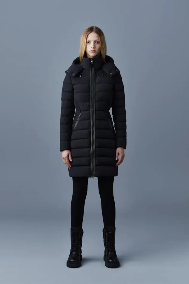 Puffers Women Mackage FARREN Agile360 Down Coat With Removable Hood Trench Puffers Women Mackage FARREN Agile360 Down Coat With Removable Hood Trench
