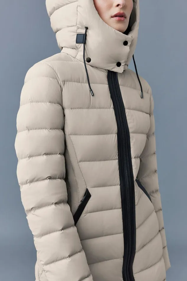 Puffers Women Mackage FARREN Agile360 Down Coat With Removable Hood Trench Puffers Women Mackage FARREN Agile360 Down Coat With Removable Hood Trench