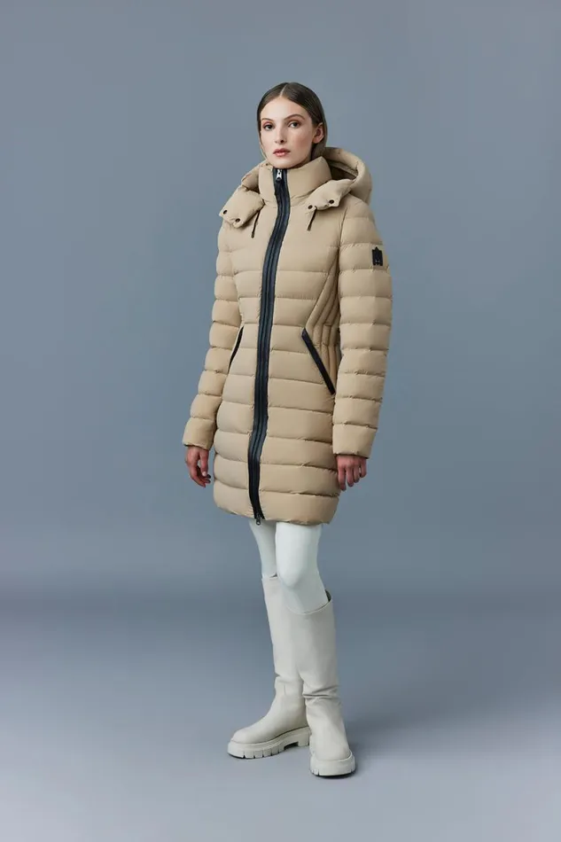 Puffers Women Mackage FARREN Agile360 Down Coat With Removable Hood Trench Puffers Women Mackage FARREN Agile360 Down Coat With Removable Hood Trench