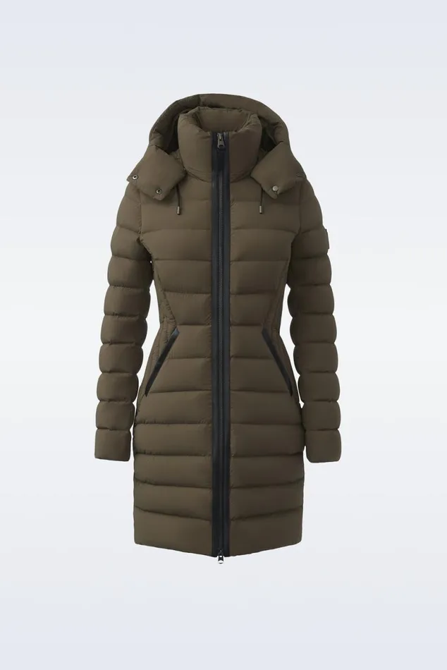 Puffers Women Mackage FARREN Agile360 Down Coat With Removable Hood Trench Puffers Women Mackage FARREN Agile360 Down Coat With Removable Hood Trench