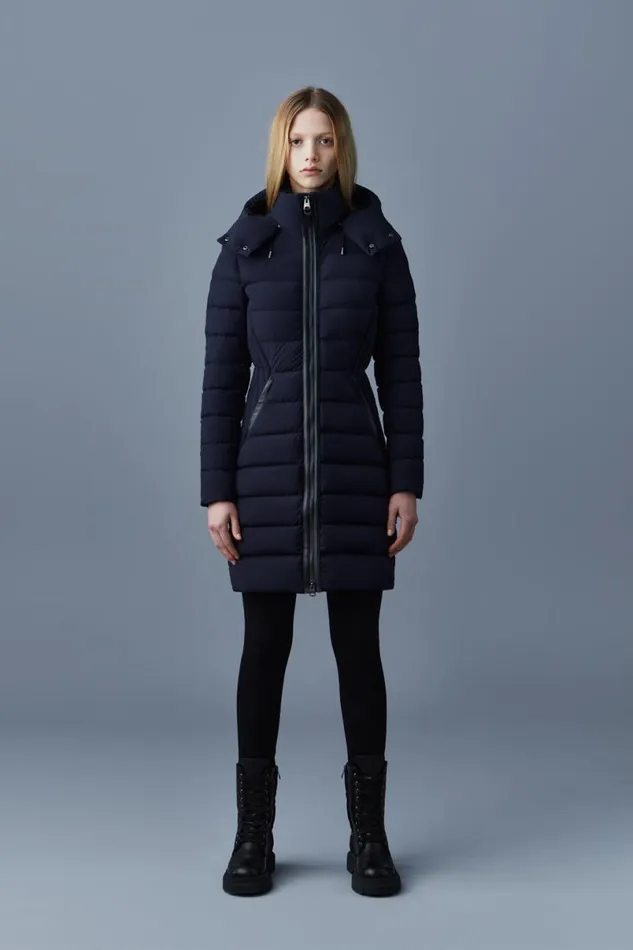 Puffers Women Mackage FARREN Agile360 Down Coat With Removable Hood Trench Puffers Women Mackage FARREN Agile360 Down Coat With Removable Hood Trench