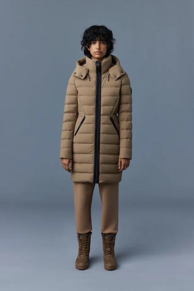 Puffers Women Mackage FARREN Agile360 Down Coat With Removable Hood Trench Puffers Women Mackage FARREN Agile360 Down Coat With Removable Hood Trench