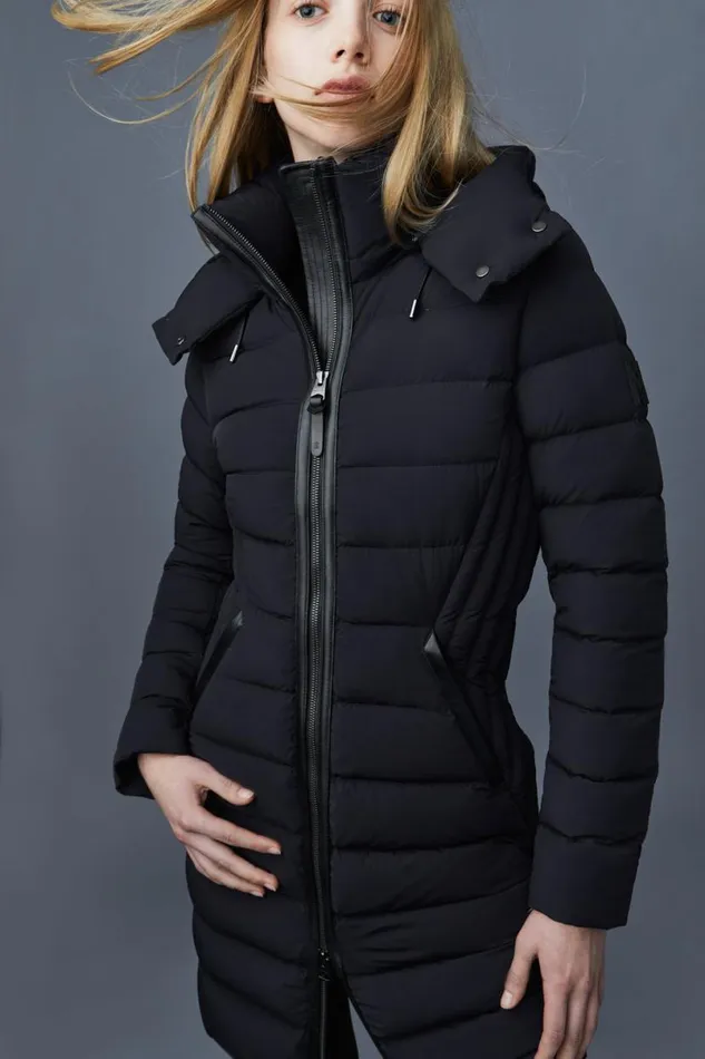 Puffers Women Mackage FARREN Agile360 Down Coat With Removable Hood Trench Puffers Women Mackage FARREN Agile360 Down Coat With Removable Hood Trench
