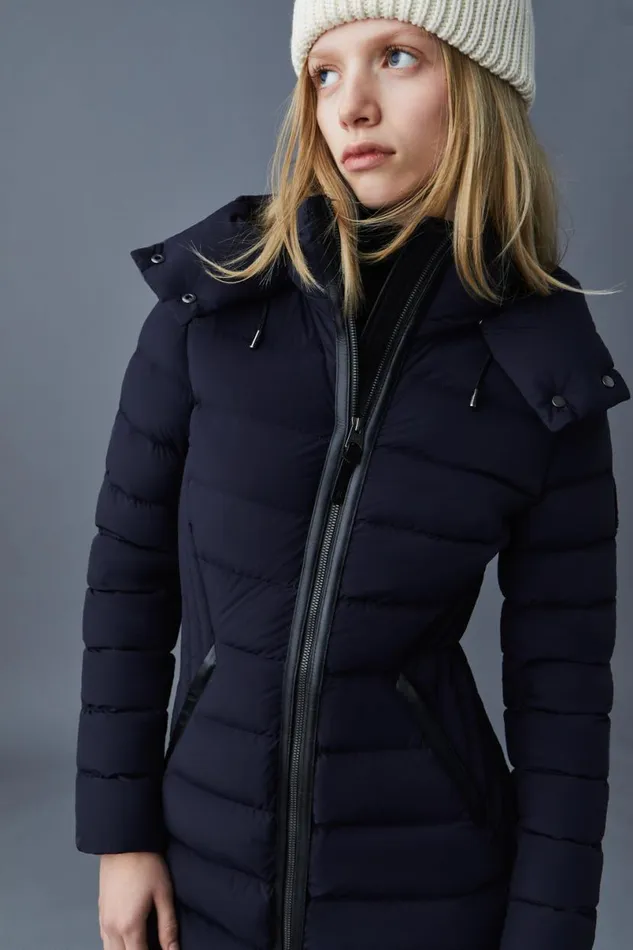 Puffers Women Mackage FARREN Agile360 Down Coat With Removable Hood Trench Puffers Women Mackage FARREN Agile360 Down Coat With Removable Hood Trench