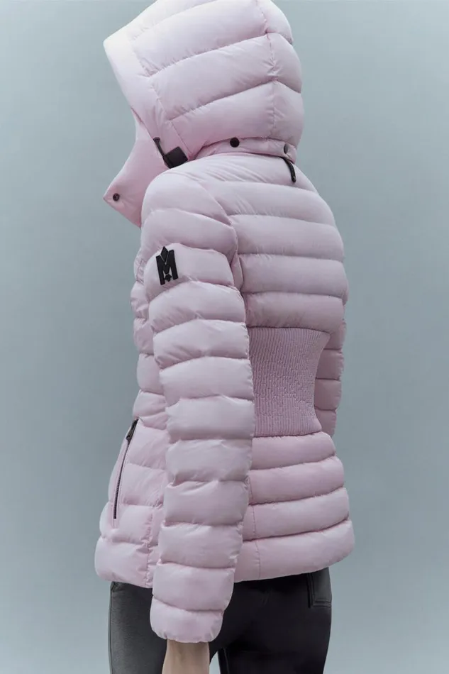 Puffers Women Mackage MICHI Agile360 Stretch Light Down Jacket With Hood Black Puffers Women Mackage MICHI Agile360 Stretch Light Down Jacket With Hood Black