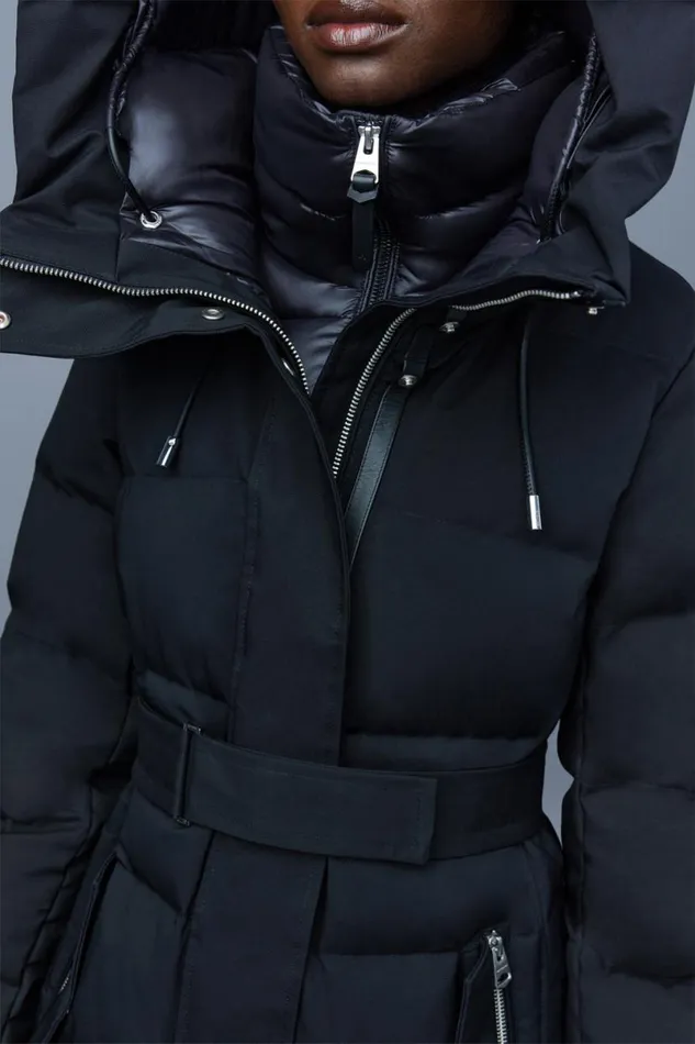 Puffers Women Mackage SHYLA 2in1 Down Coat With Removable Bib Black Puffers Women Mackage SHYLA 2in1 Down Coat With Removable Bib Black