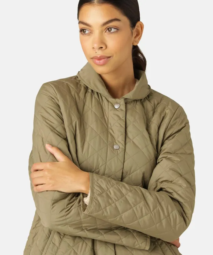 Quilt Coat 8211 Sage Outerwear Ilse Jacobsen All Jackets And Coats Quilt Coat 8211 Sage Outerwear Ilse Jacobsen All Jackets And Coats