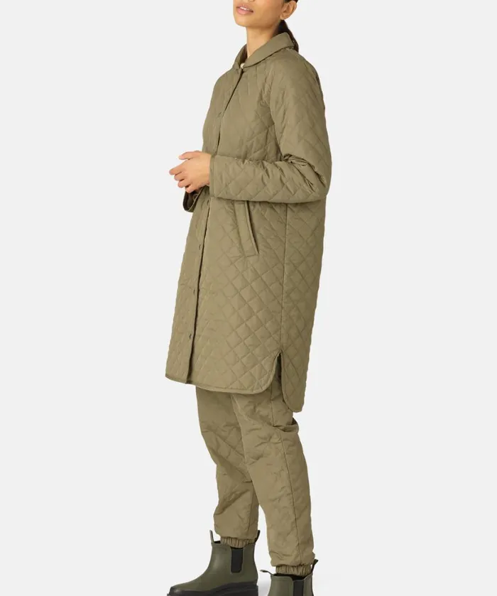 Quilt Coat 8211 Sage Outerwear Ilse Jacobsen All Jackets And Coats Quilt Coat 8211 Sage Outerwear Ilse Jacobsen All Jackets And Coats