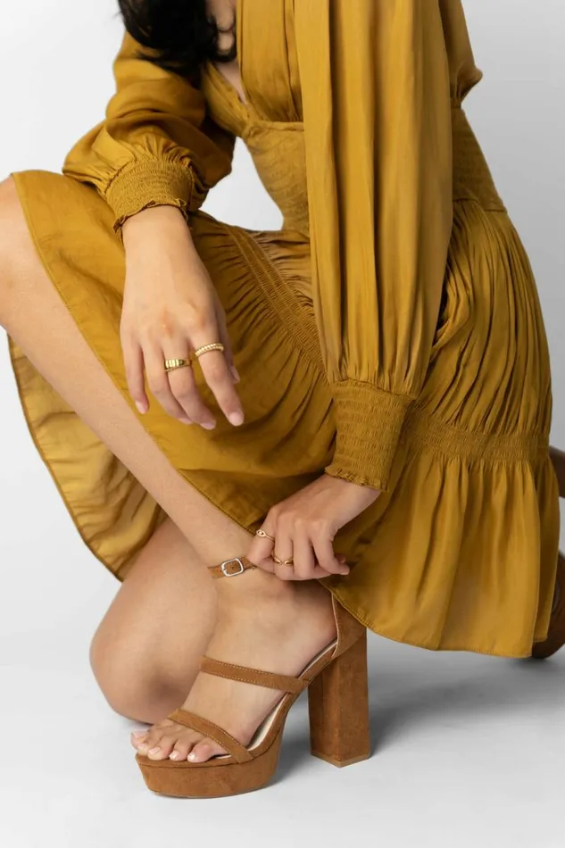 Raelynn Heels In Camel 8211 FINAL SALE Camel Women Bohme Shoes