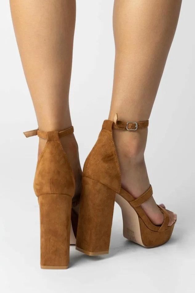 Raelynn Heels In Camel 8211 FINAL SALE Camel Women Bohme Shoes