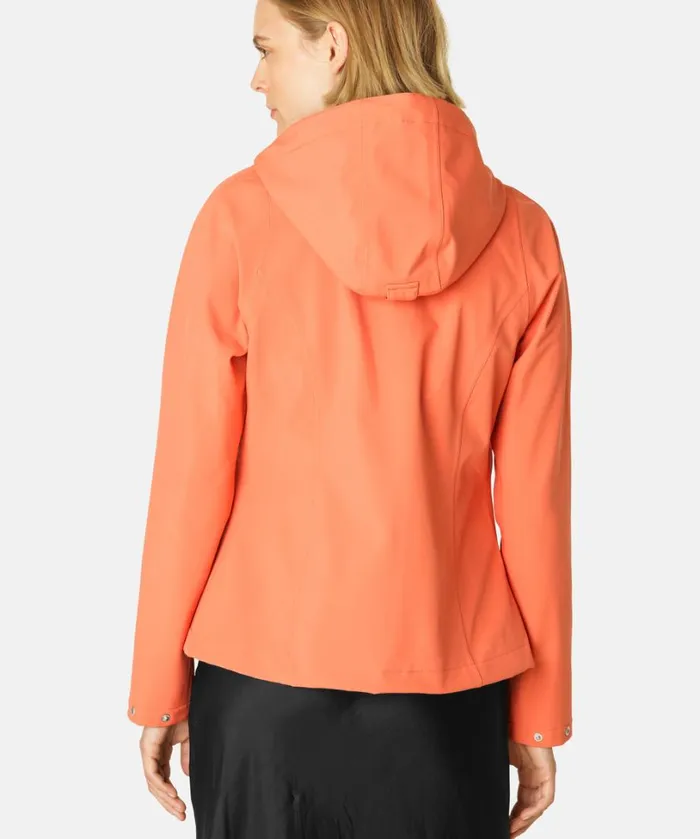 Rain Jacket 8211 Hot Orange Rainwear Ilse Jacobsen Raincoats Rain Jacket 8211 Hot Orange Rainwear Ilse Jacobsen Raincoats