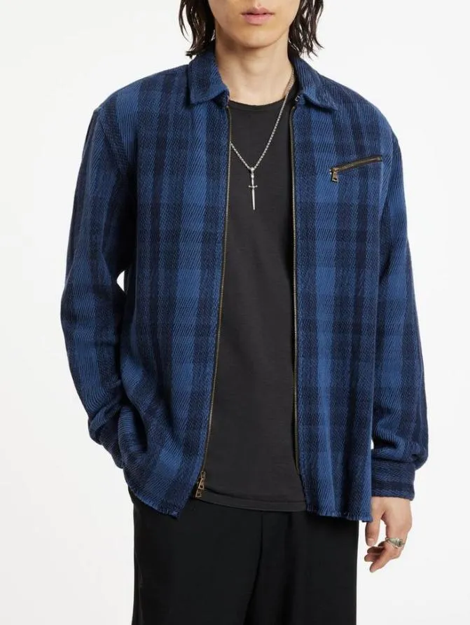 ROBBINS SHIRT Chocolate Clothing John Varvatos Shirts