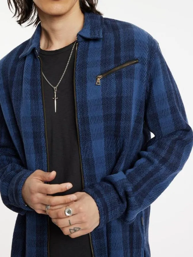 ROBBINS SHIRT Chocolate Clothing John Varvatos Shirts
