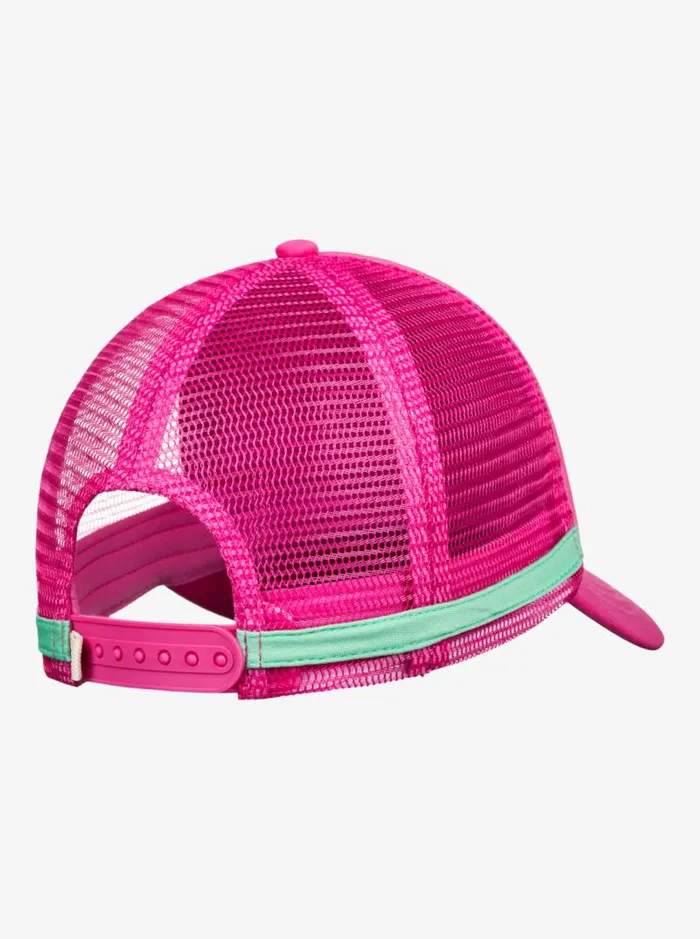 Roxy Hats Dig This Trucker Hat Shocking Pink 8211 Women