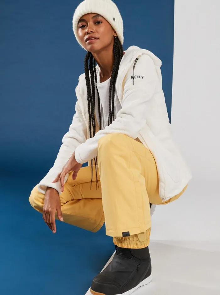 Roxy Jackets Tundra Technical Fleece Egret 8211 Women