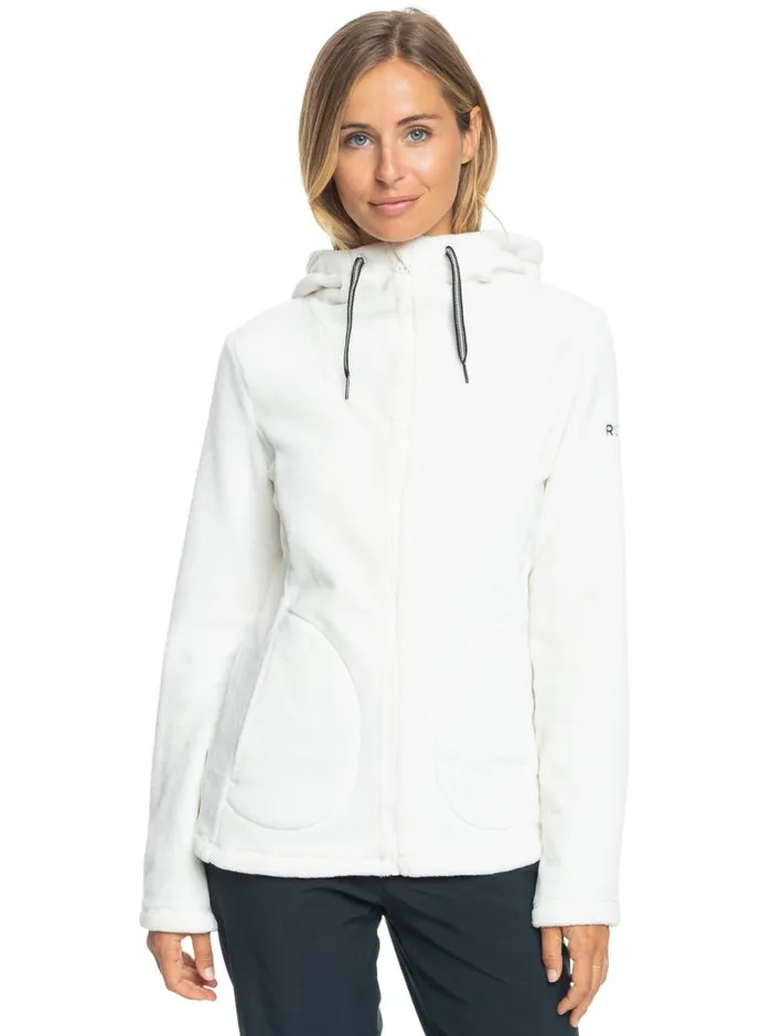 Roxy Jackets Tundra Technical Fleece Egret 8211 Women
