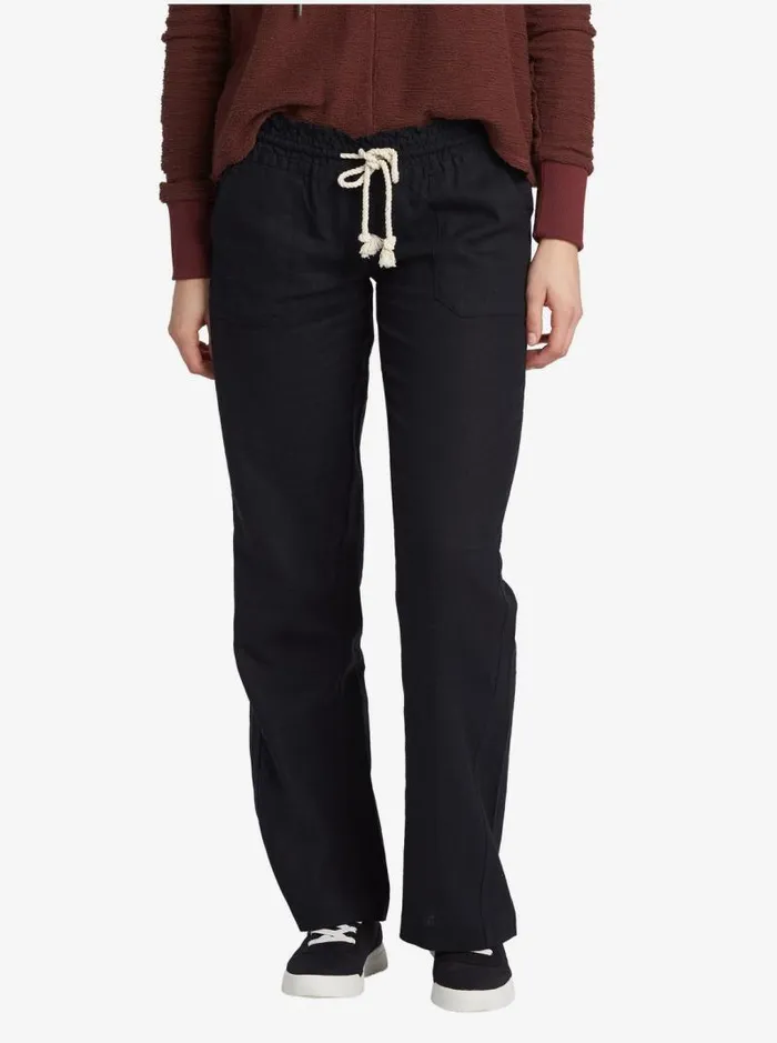 Roxy Pants and Jeans Oceanside Flared Pants True Black 8211 Women