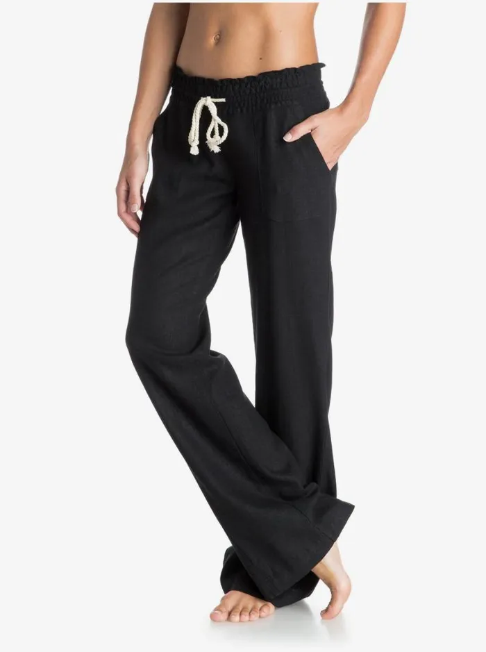 Roxy Pants and Jeans Oceanside Flared Pants True Black 8211 Women