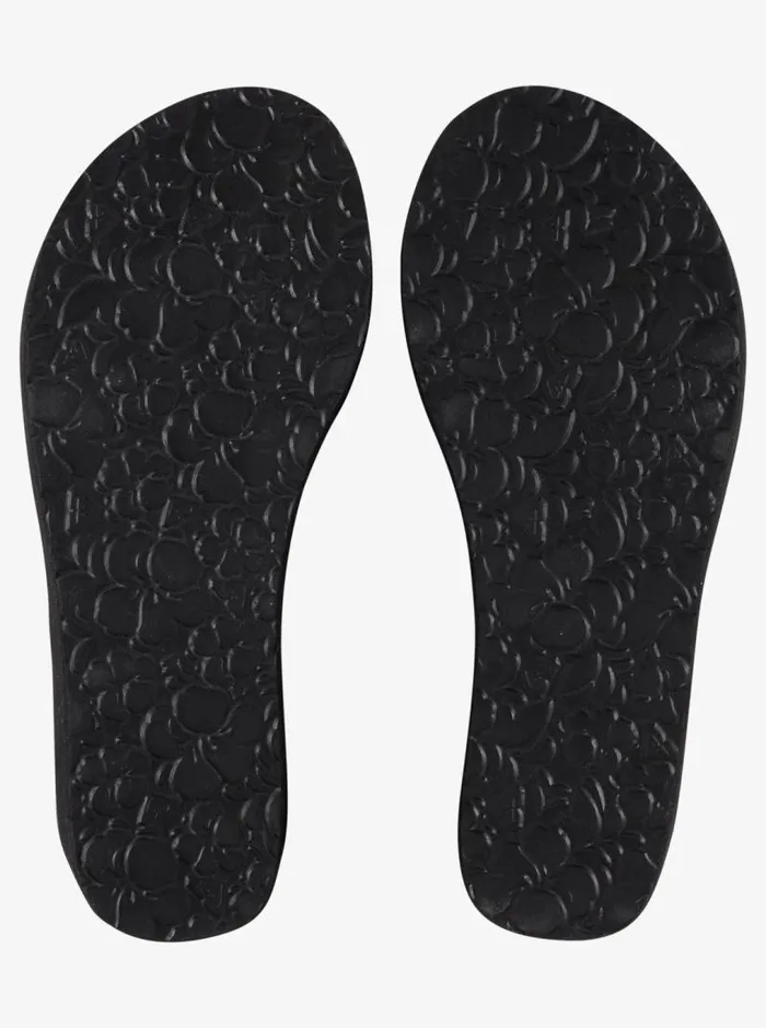 Roxy Sandals Mellie Iii FlipFlops Black 8211 Women Roxy Sandals Mellie Iii FlipFlops Black 8211 Women