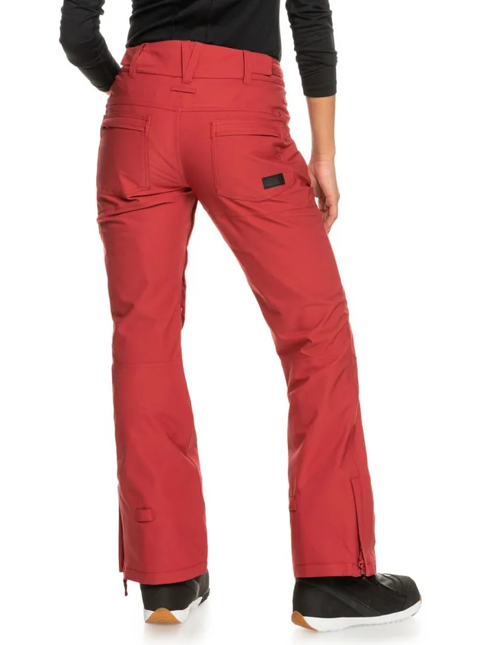 Roxy Snow Pants Cabin Slim Fit Snow Pants Brick Red 8211 Women Roxy Snow Pants Cabin Slim Fit Snow Pants Brick Red 8211 Women