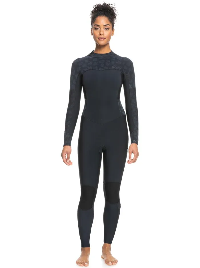 Roxy Wetsuits 543mm Swell Series Back Zip Wetsuit Black 8211 Women