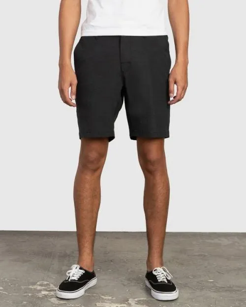 Rvca All Time Coastal 19034 Hybrid Short Rvca Black Men Shorts and Hybrids