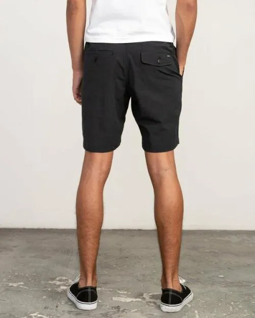 Rvca All Time Coastal 19034 Hybrid Short Rvca Black Men Shorts and Hybrids