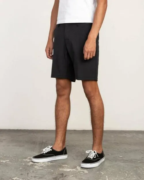 Rvca All Time Coastal 19034 Hybrid Short Rvca Black Men Shorts and Hybrids