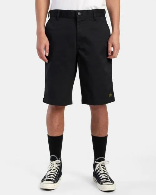 Rvca Americana Walkshorts 22034 Black Men Shorts and Hybrids