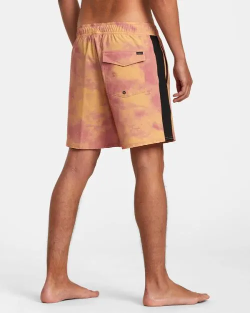 Rvca Apex Elastic Waist Boardshorts 17034 Bamboo Men Boardshorts