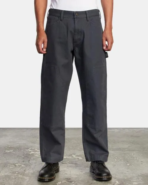 Rvca CHAINMAIL RELAXED FIT PANT Garage Blue Men Pants