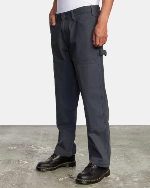 Rvca CHAINMAIL RELAXED FIT PANT Garage Blue Men Pants