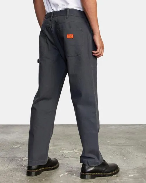 Rvca CHAINMAIL RELAXED FIT PANT Garage Blue Men Pants
