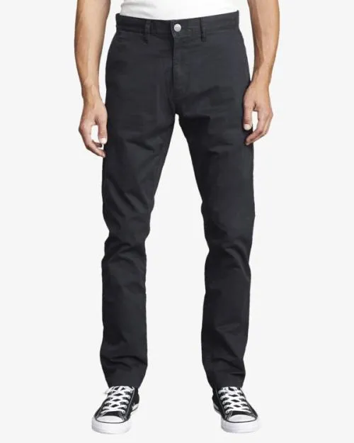 Rvca Daggers Chino Chinos Rvca Black Men Pants