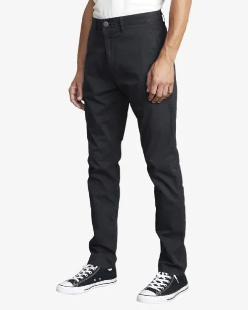 Rvca Daggers Chino Chinos Rvca Black Men Pants