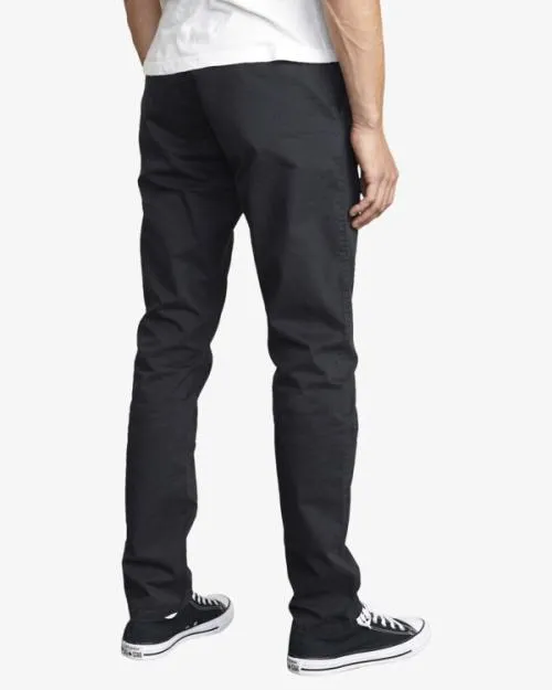 Rvca Daggers Chino Chinos Rvca Black Men Pants
