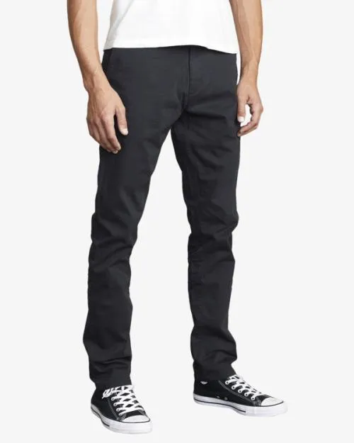 Rvca Daggers Chino Chinos Rvca Black Men Pants