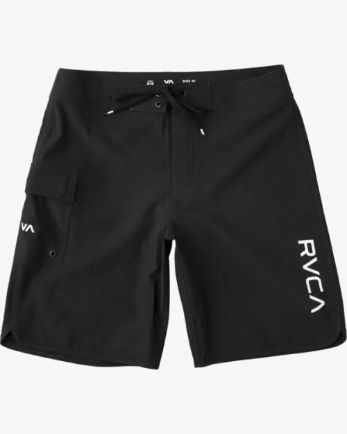 Rvca Eastern Boardshorts 20034 All Black Men Boardshorts