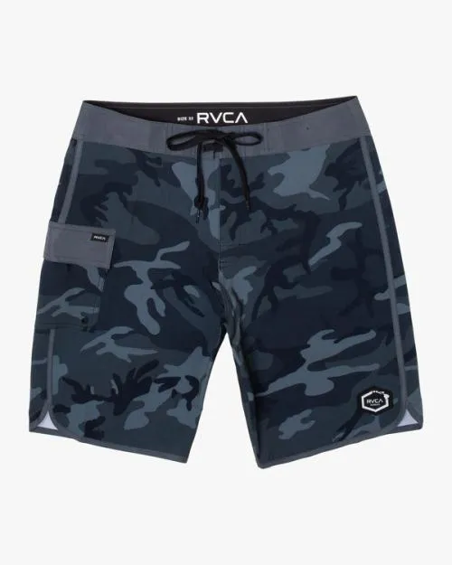 Rvca Eastern Boardshorts 20034 Black Camo Men Boardshorts