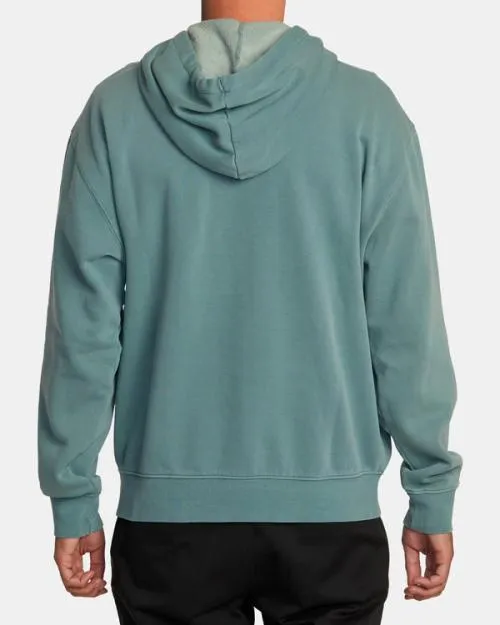 Rvca Ptc Hoodie Evergreen Men Hoodies and Sweatshirts