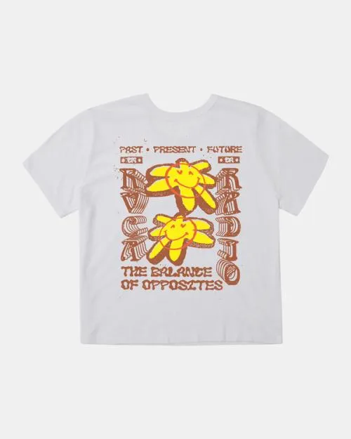 Rvca Starish TShirt White Women Tees and Tanks