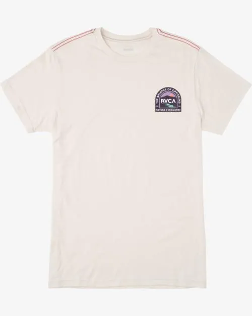 Rvca Vistas TShirt Antique White Men Short Sleeves