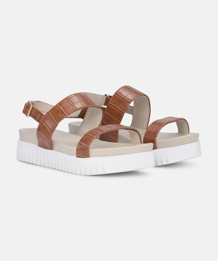 Sandals 8211 Burnt Caramel Shoes Ilse Jacobsen Sandals