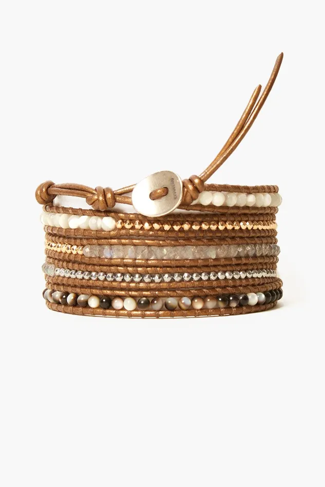 Santi Wrap Bracelet MOP Mix Women Chan Luu Bracelets